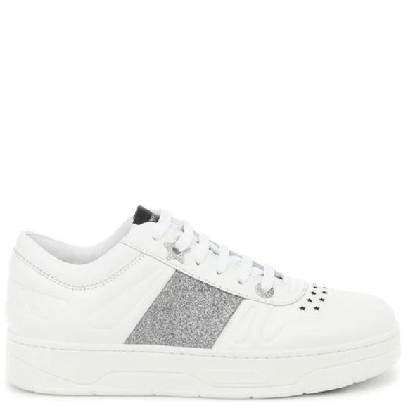 Jimmy Choo™  Hawaii lace-up sneakers - Picture 7 of 16